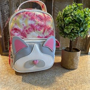 Betsey Johnson Small Backpack Pink Kitty NWT